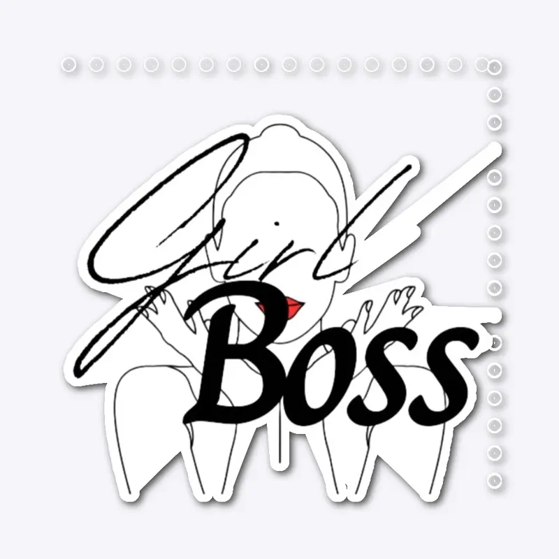 Girl Boss Stickers 