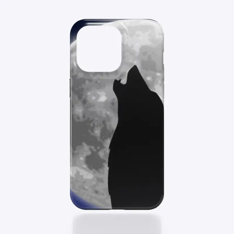 Midnight Wolf IPhone case