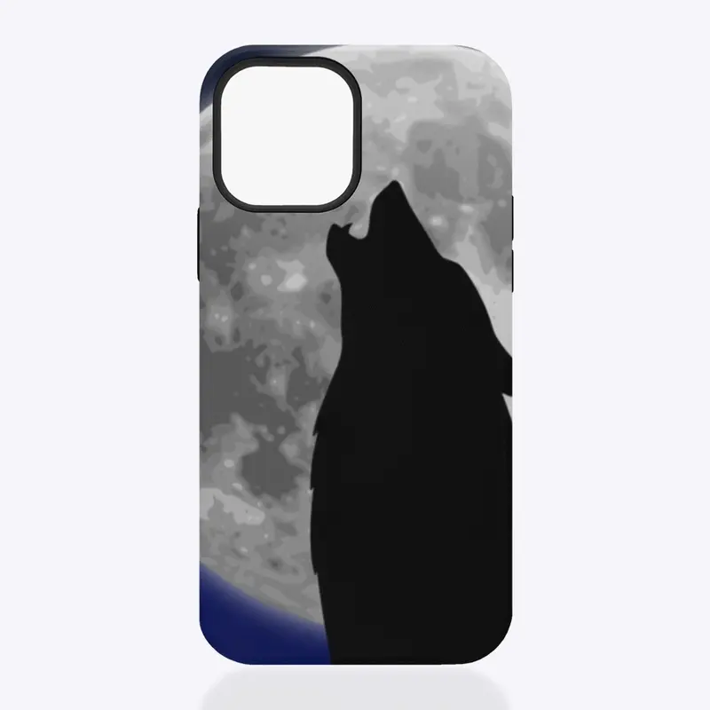 Midnight Wolf IPhone case