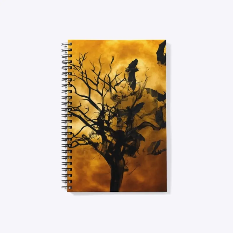 Midnight Owl Spiral Notebook 