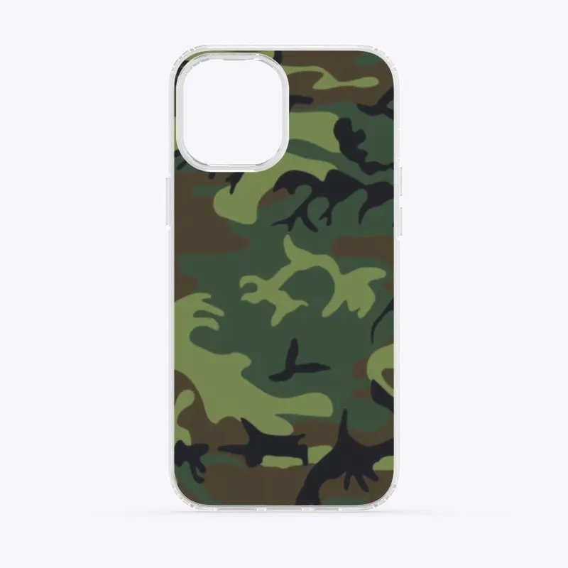 Green Camouflage Iphone case 